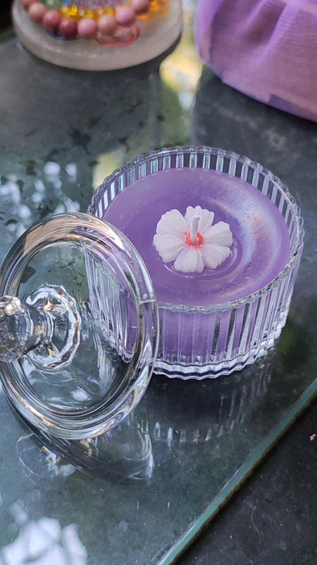 Scented Glass Candle